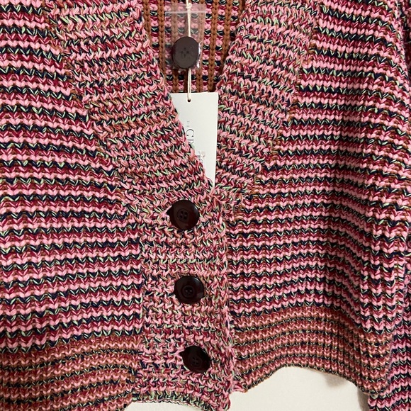 🍓The GREAT. Montana Cropped Cotton Sweater - Picture 6 of 10